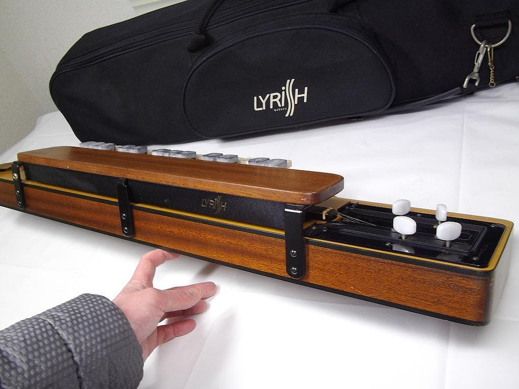 ライリッシュ LPS50 均等鍵盤 大正琴 4弦 ピックアップ付き
