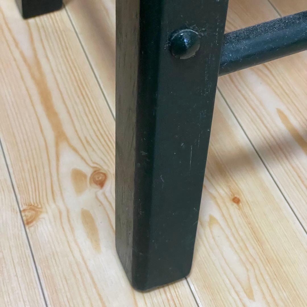 丸椅子　ハイスツール　カウンターチェア　木製　アンティークレトロ風　北欧風