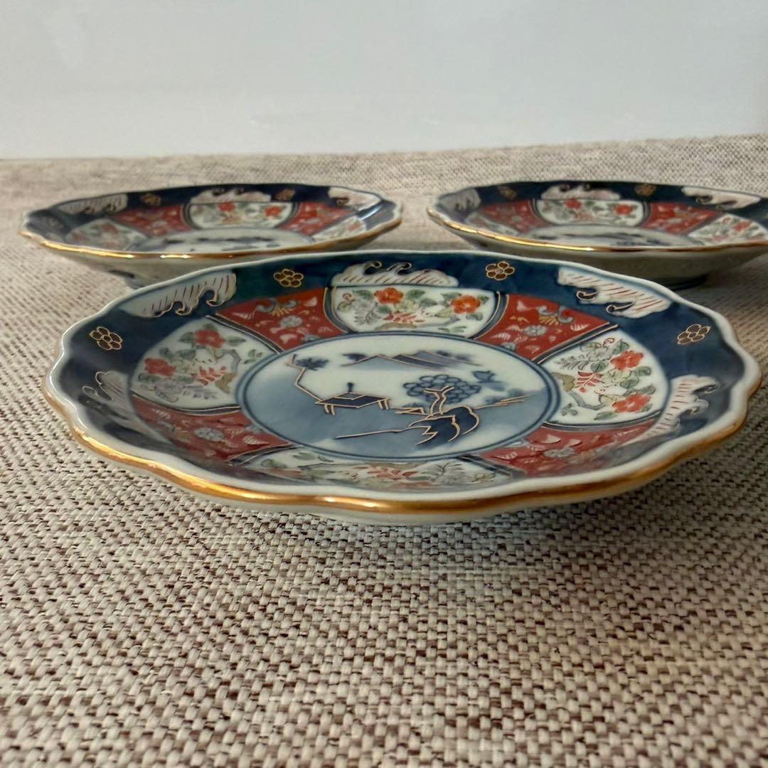 伊万里鍋島焼 瀬兵窯 古伊万里藤花 小皿 5枚 - メルカリ