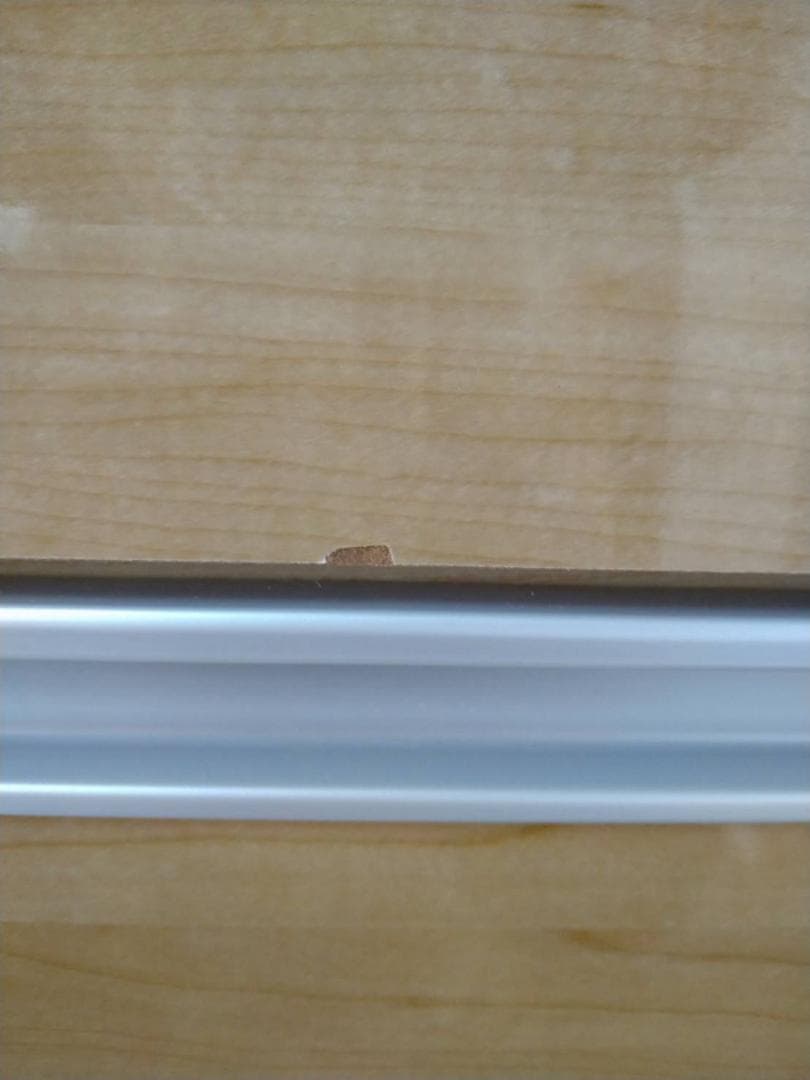 ◎6119 ステンレス天板頑丈ハイカウンター幅120木目