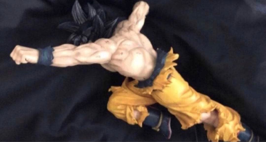 ドラゴンボール 孫悟空 身勝手の極意 兆（黒髪）リペイント フィギュア 悟空