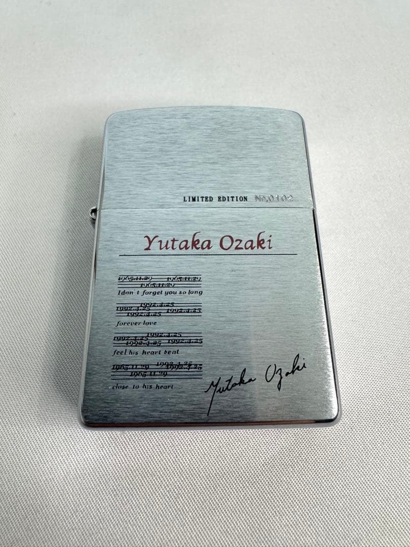 ZIPPO 尾崎豊 Limited Edition/リミテッドエディション