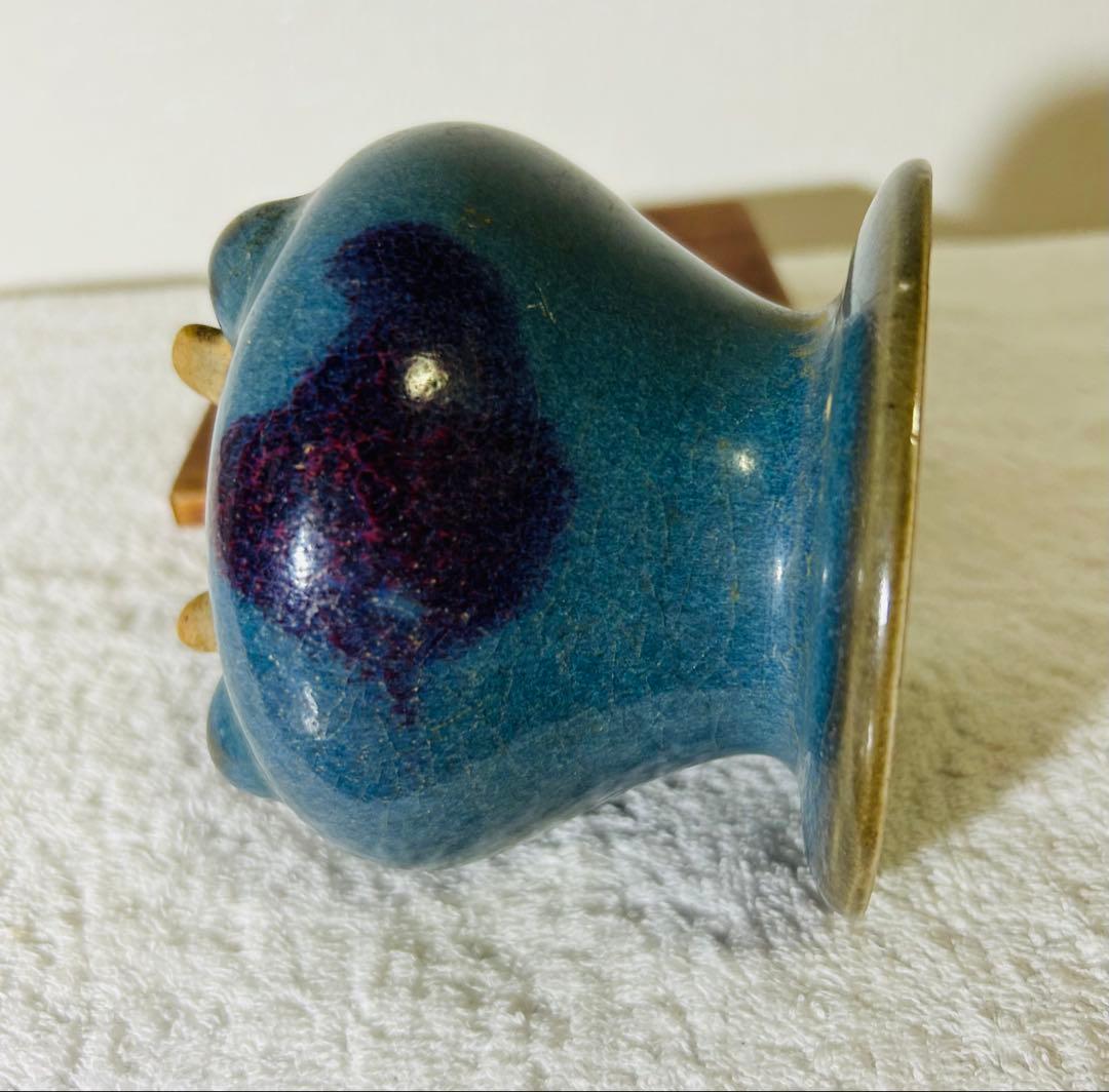 中国古美術 宋時代鈞窯壺 水指水盂の通販