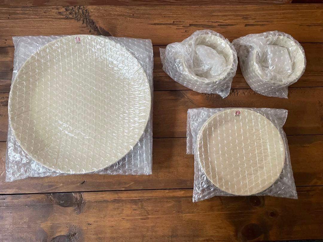 【新品】 Teemaリネンプレート23cm・カップ＆ソーサー　各2