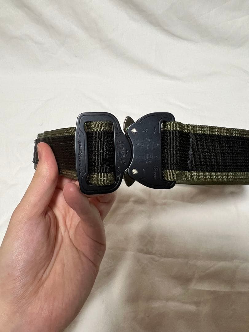 【実物】T.REX ARMS NOVAベルト レンジャーグリーン Mサイズ