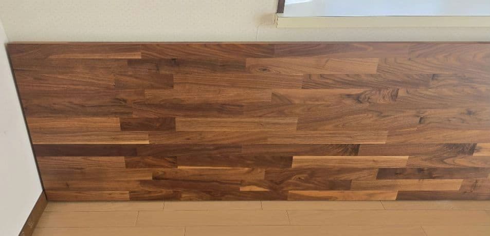 IKEA カールビー ウォールナット 天板 259×65×3.8cm