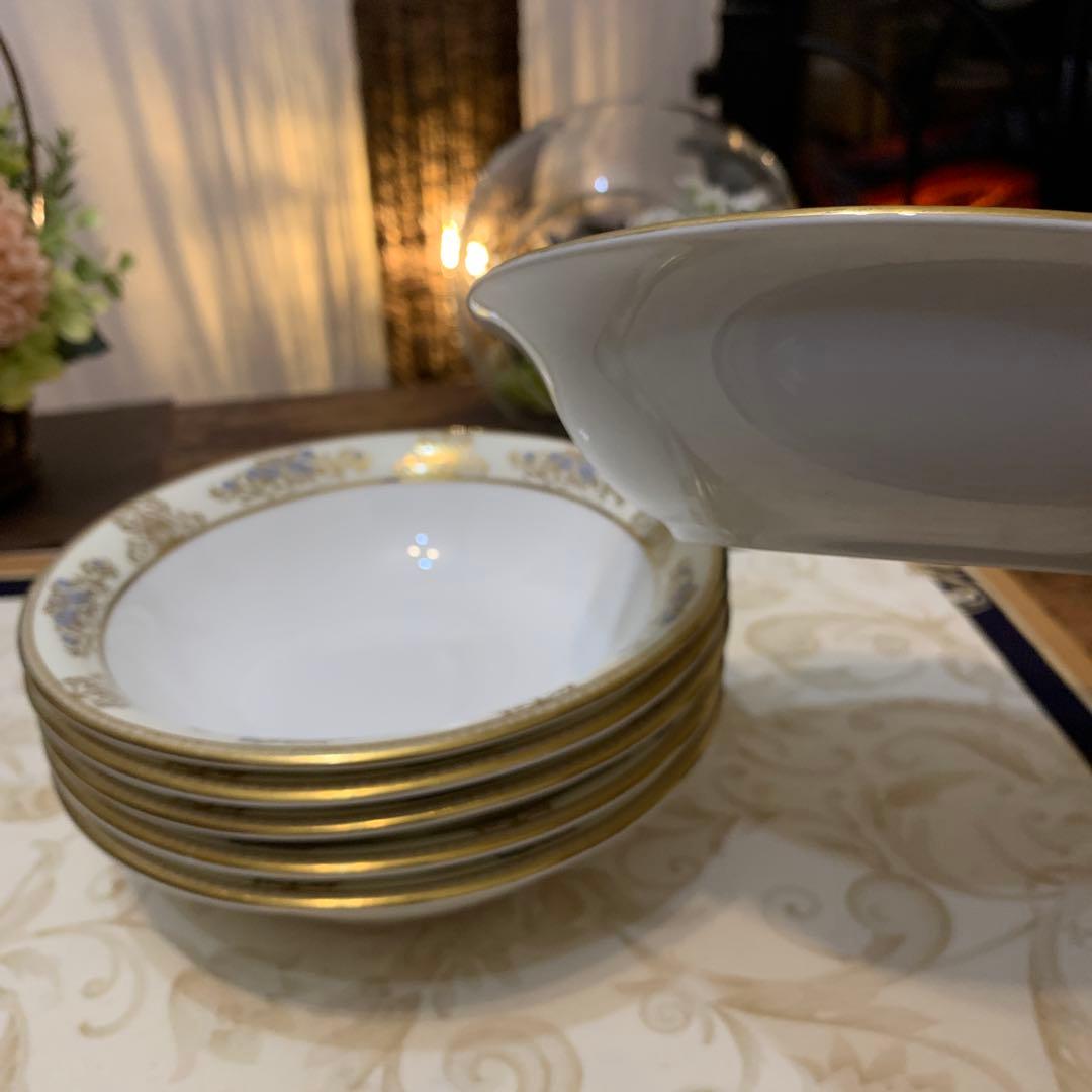 ウェッジウッド クリブデン　15.5cmサラダボウル　　深皿6枚　フルーツ