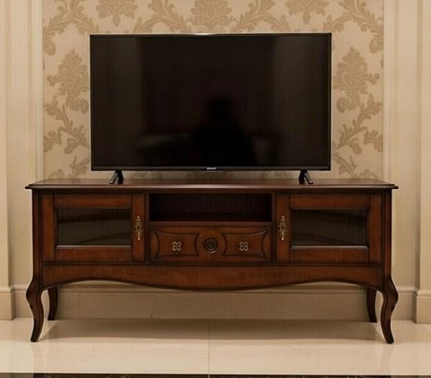 イタリア テレビボード テレビ台 幅150cm クラシック ネコ脚 15-507