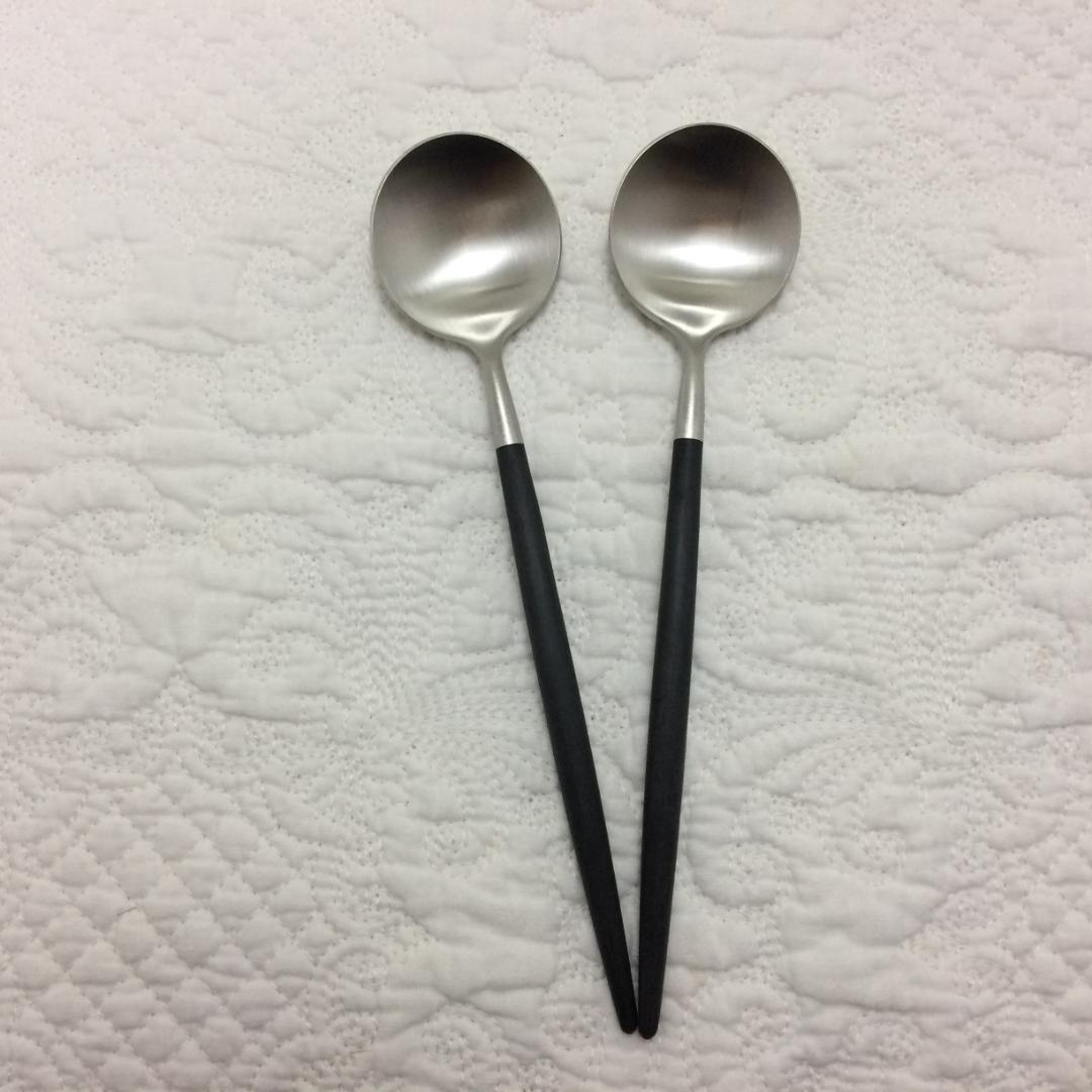 数量変更可　セール価格　クチポール　GOA　ブラック＆シルバー　デザート３種×２