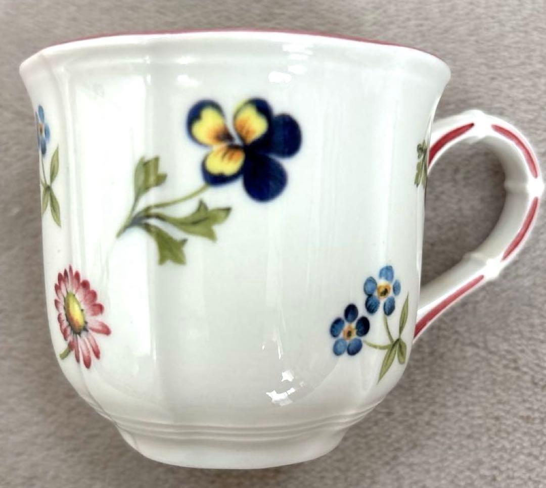 ビレロイ＆ボッホ プチフルールシリーズ デミタスカップ＆ソーサー