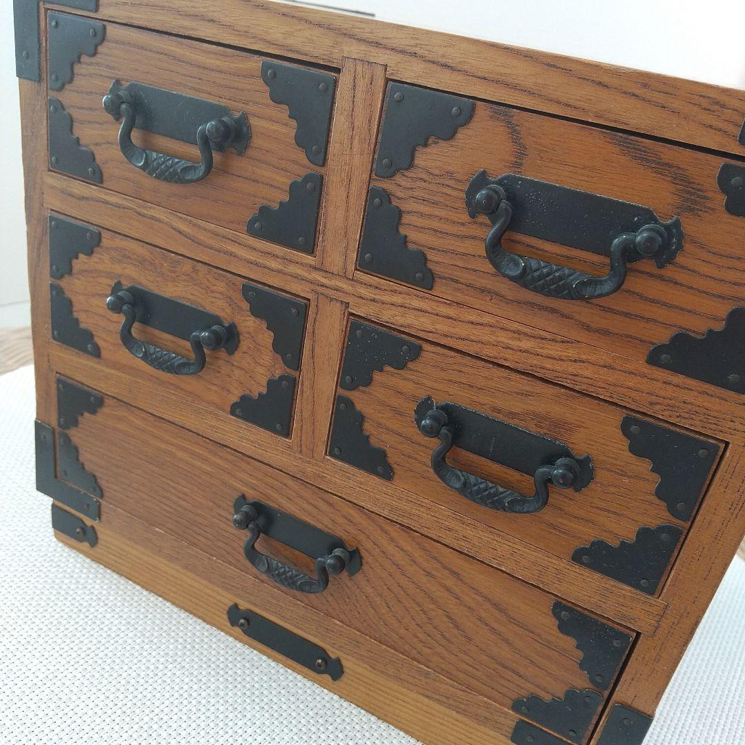 和】木製箪笥 小引き出し 伝統工芸昭和レトロ - メルカリ