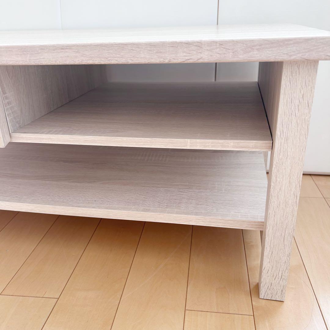 佐藤産業　姫家具　ローテーブル　センターテーブル　ホワイト　アンティークシャビー