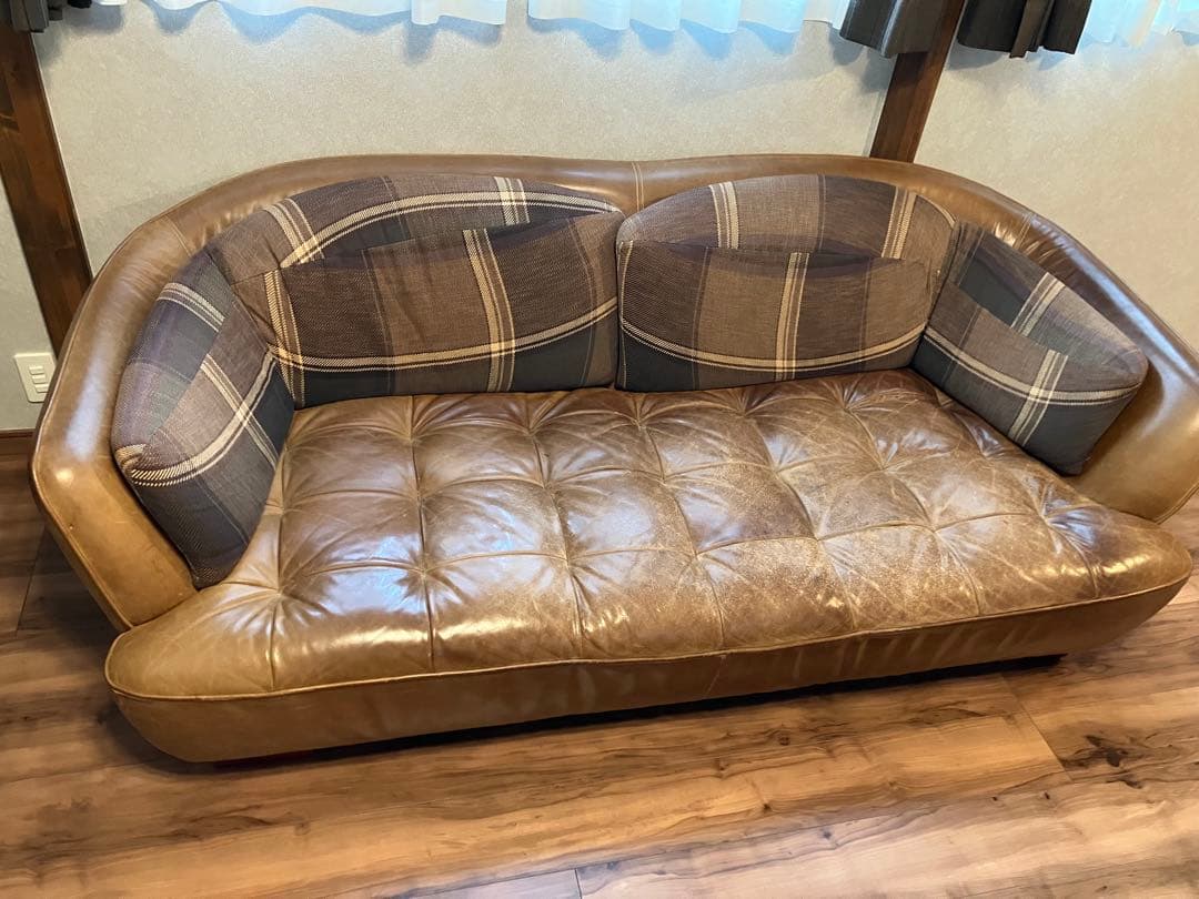 CRASHGATE クラッシュゲート オピアムソファ 3人掛け L-1キャメル