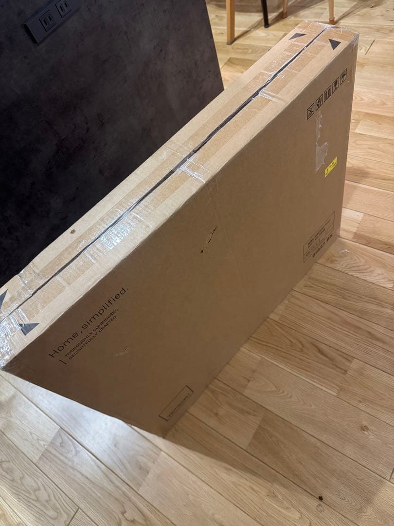 【未使用に近い】山崎実業Yamazaki 目隠し 3分別 ダストワゴン 45L