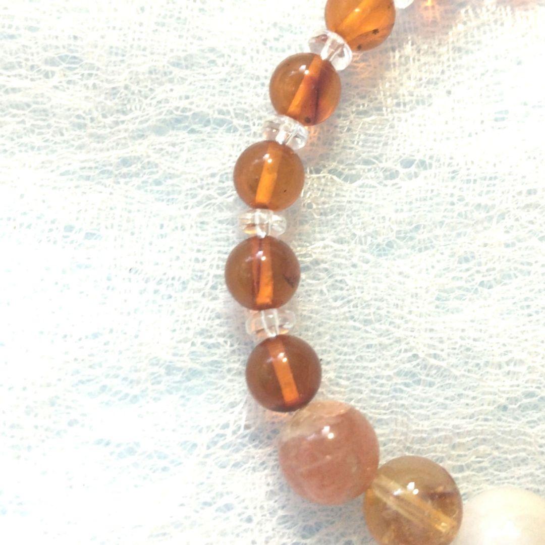 夫婦・家庭円満特集*'▽'*)レア リチオフィライト＆白翡翠＆シトリン ブレス