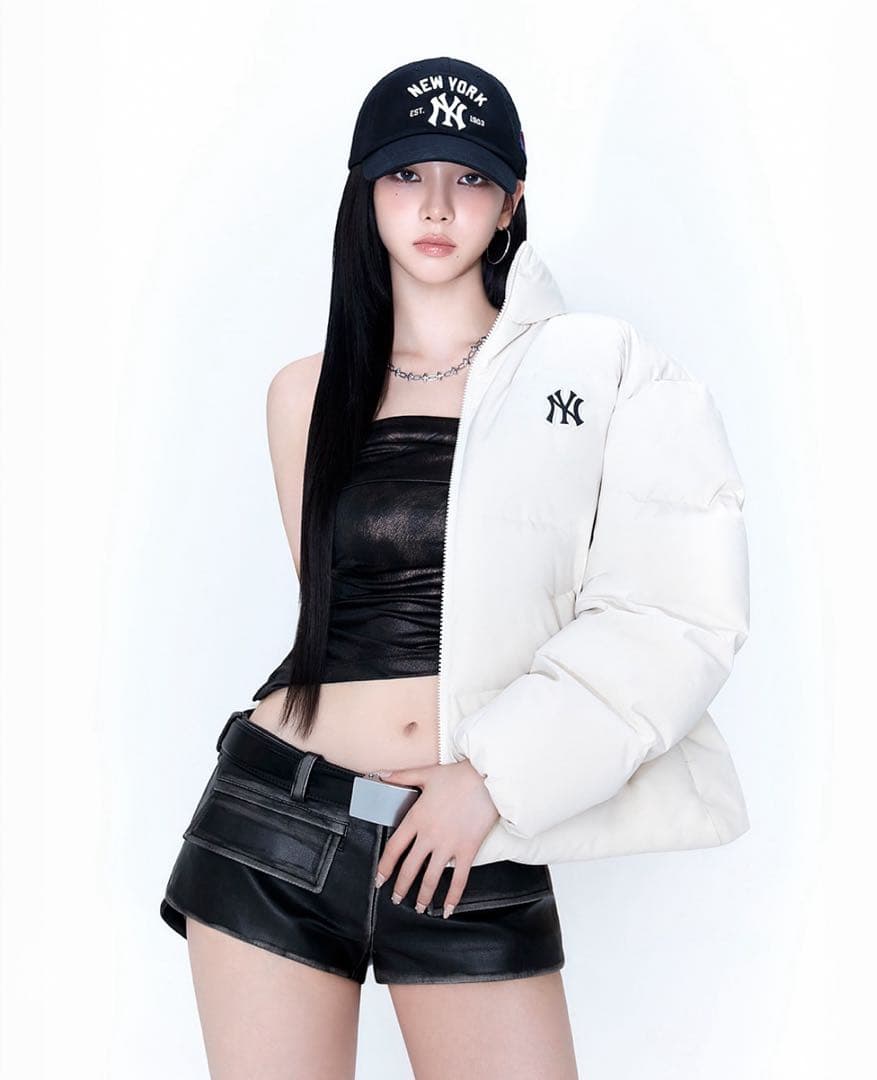 Annie様専用 aespa カリナ着用 韓国限定 MLB KOREA キャップ - メルカリ