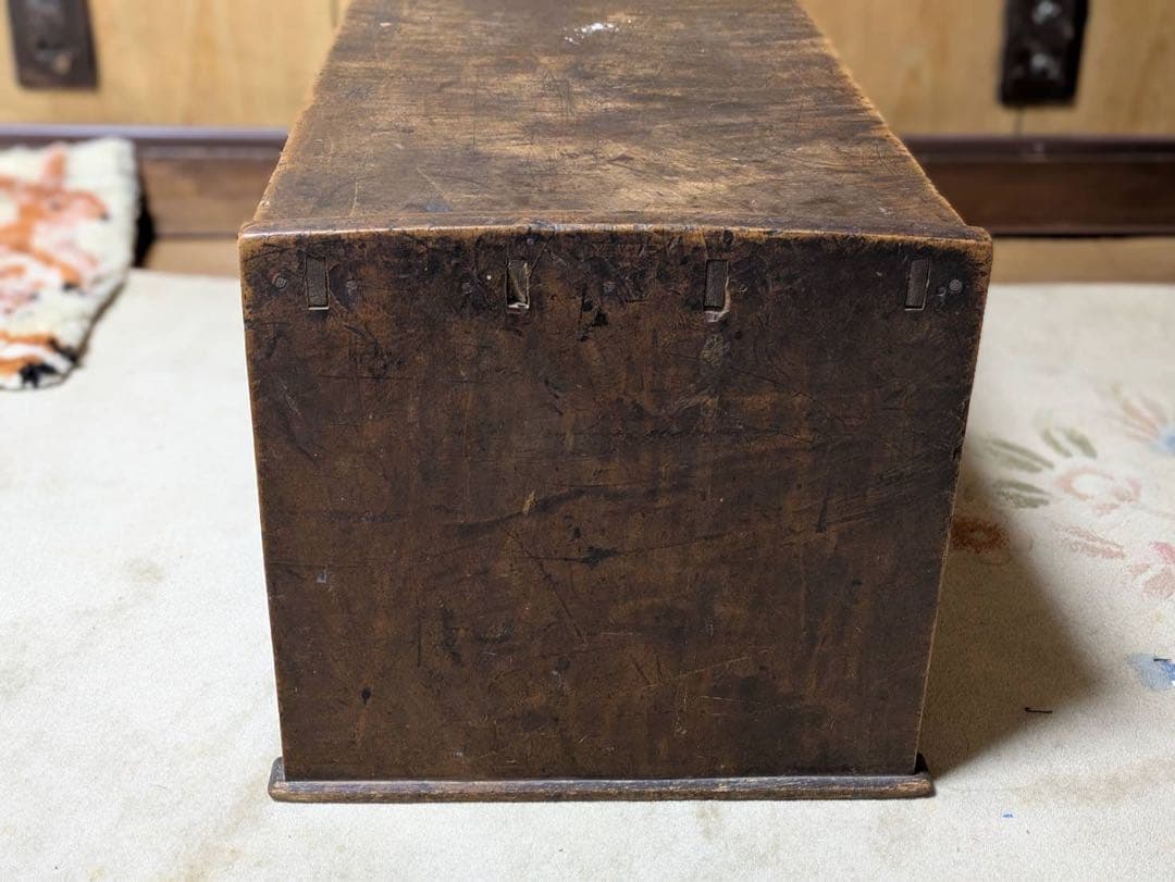 時代物　座卓　ローテーブル　木製　明治　レトロ　家具　ヤマサ