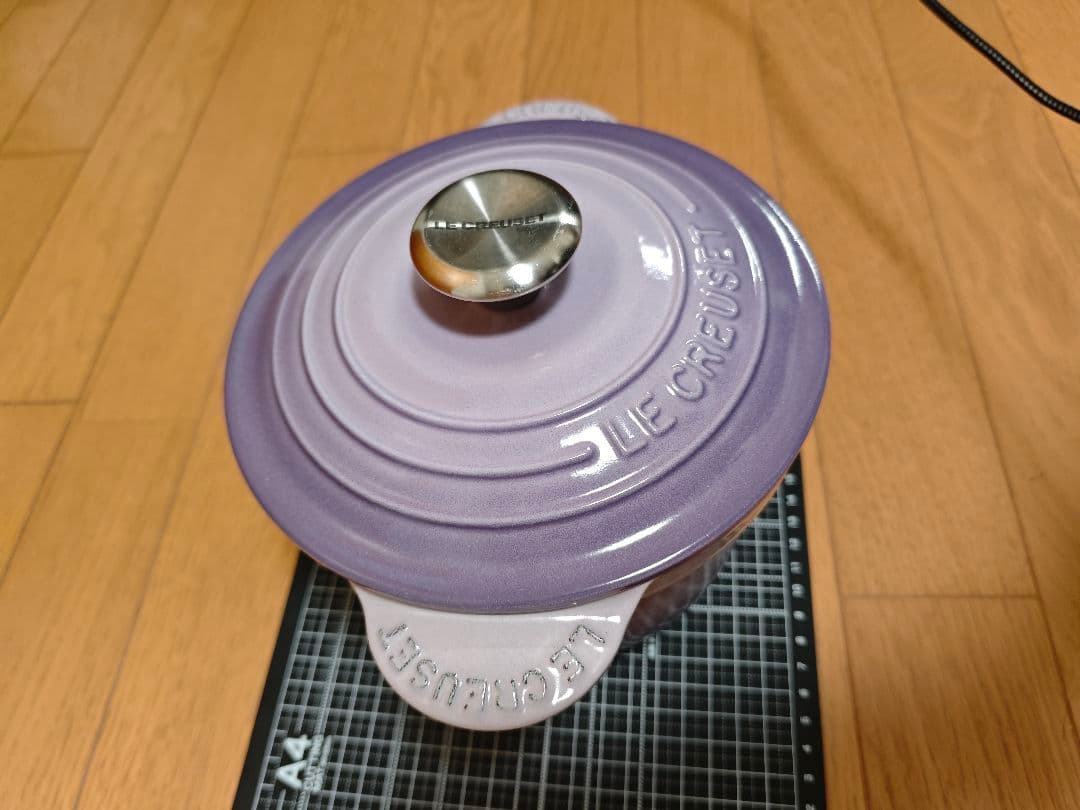 LE CREUSET　ココット エブリィ ブルーベルパープル　18cm