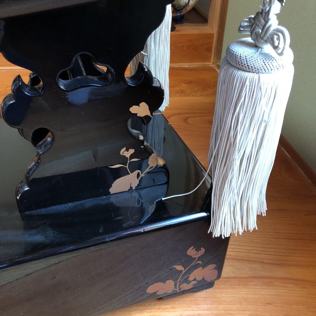 お殿様　武家屋敷　机　漆