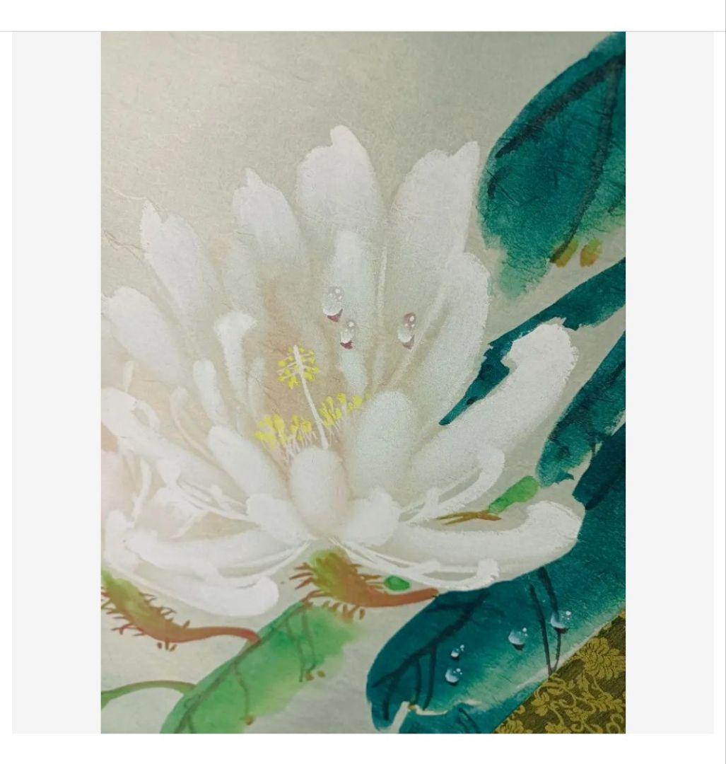 花鳥風月 掛け軸 ☘昭和天皇を魅了した花☘ 日本美術 - メルカリ