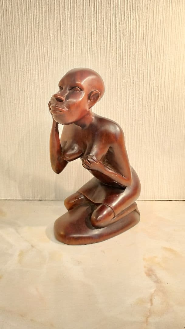 アフリカ プリミティブアート 木製オブジェ