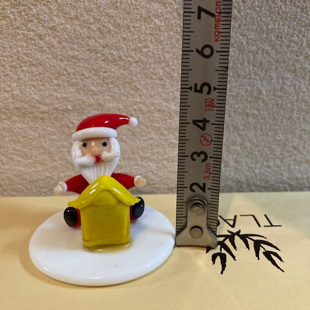 てんてん様】ベネチアガラス サンタクロース クリスマス - メルカリ