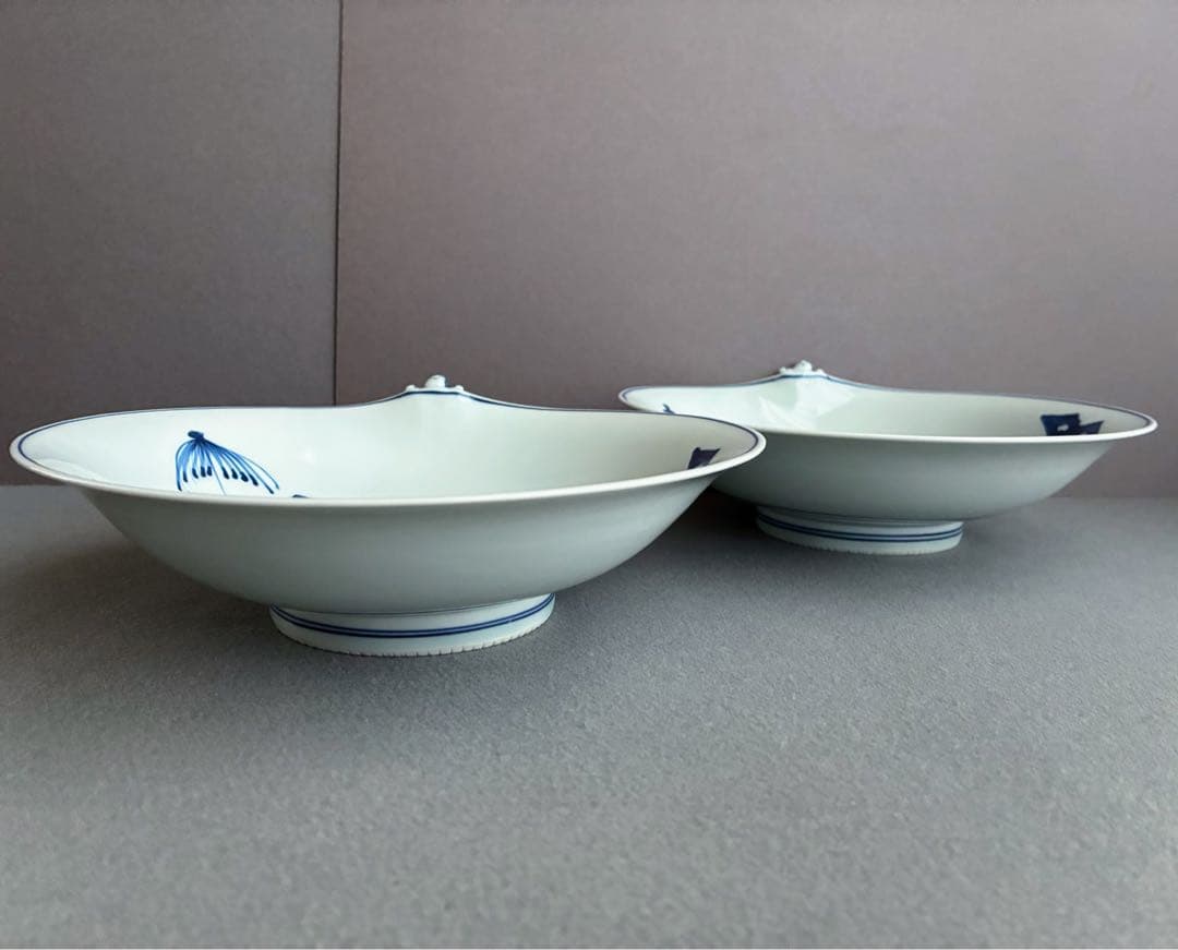 吉右衛門 一閑人 深皿 パスタ皿 スープ皿 やっこさん 2枚組