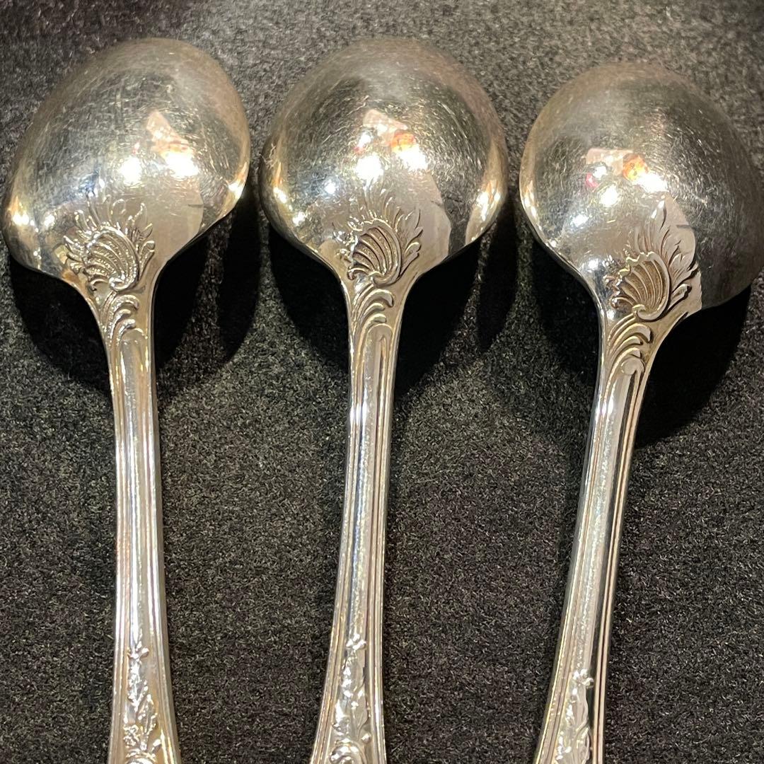 クリストフルChristofle シルバープレート スプーン5本セットカトラリー