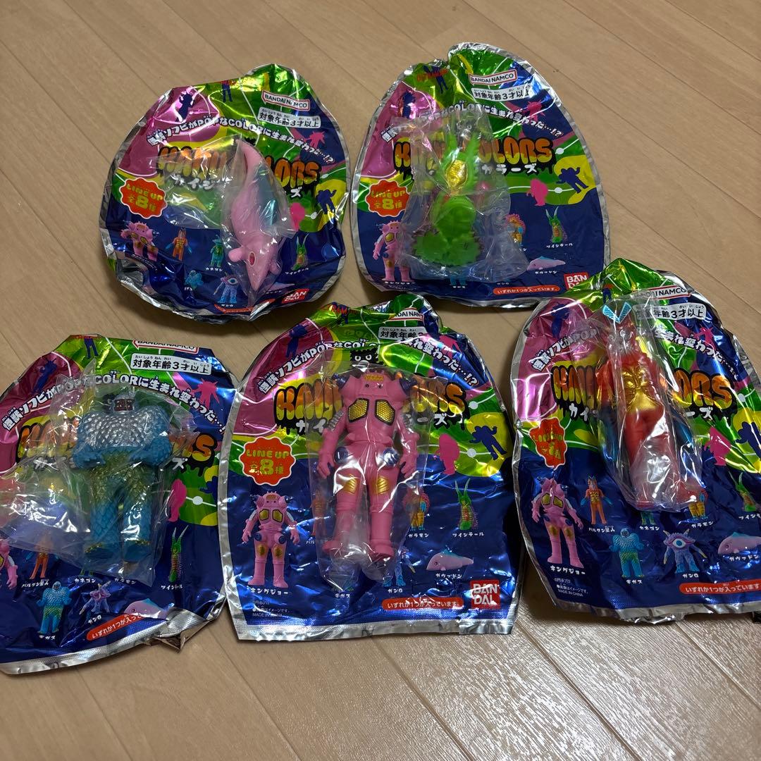 PPIH KAIJU COLORS カイジュウカラーズ 5体セットウルトラマン