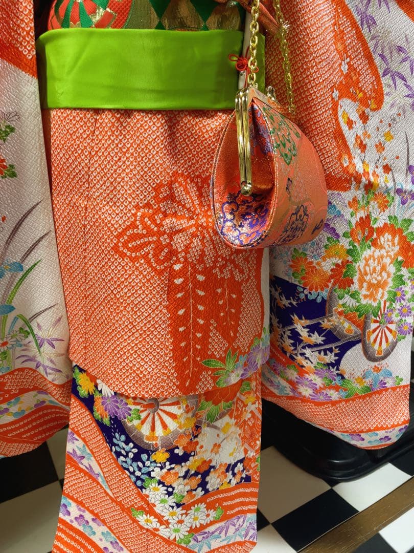 七五三5〜7歳様高級絞り柄