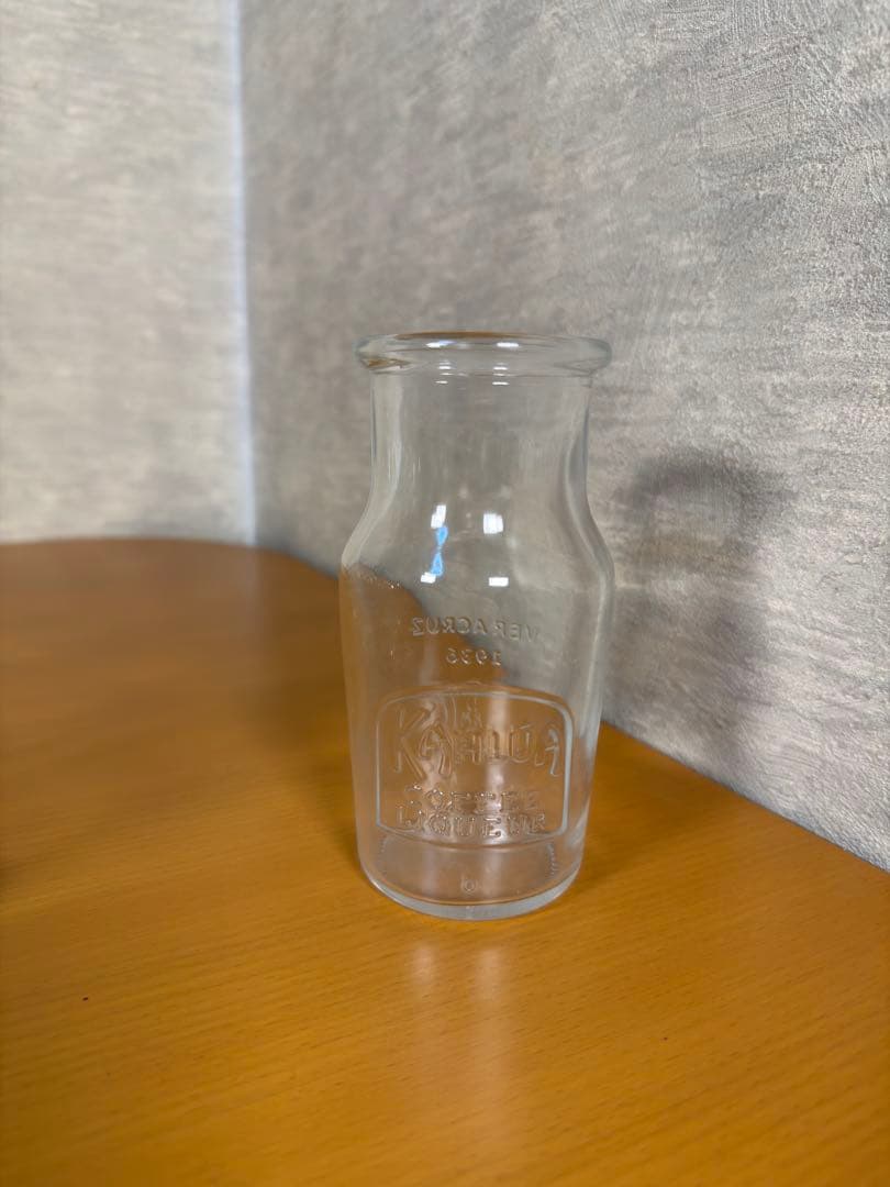 KAHLUA カルーア コーヒー リキュール グラス ミルク瓶 ガラス瓶 18本