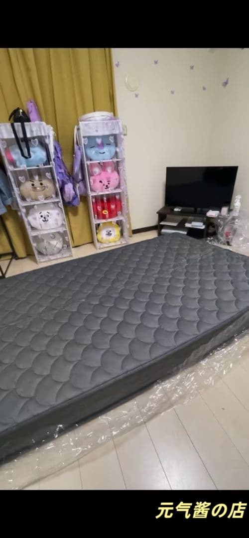 プレミアムポケットコイルマットレス 厚さ 21cm硬め 快眠向上 ラグジュアリー