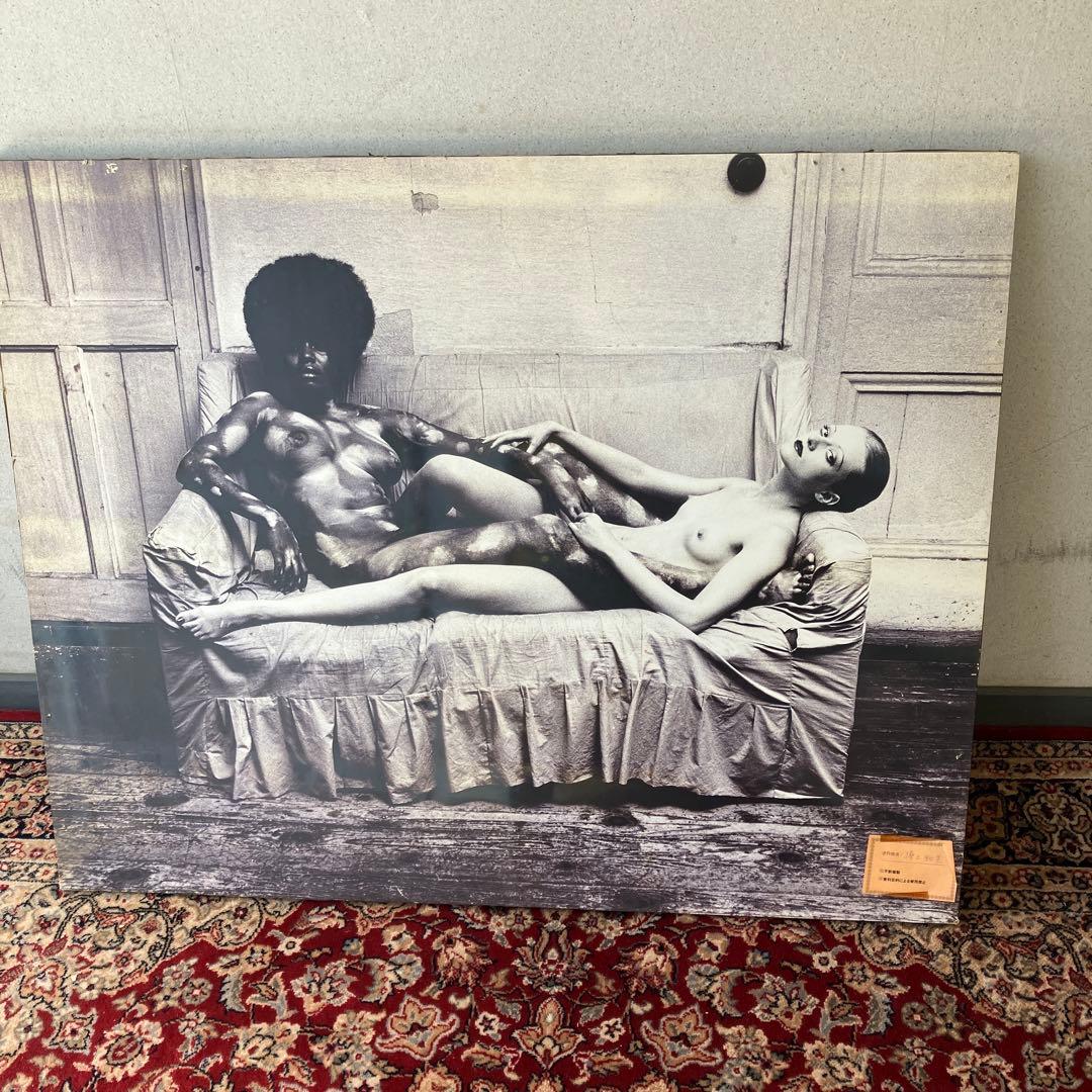 操上和美 超特大 大型フォトパネル 乳房 裸体 裸婦 ヌード 写真 ビンテージ