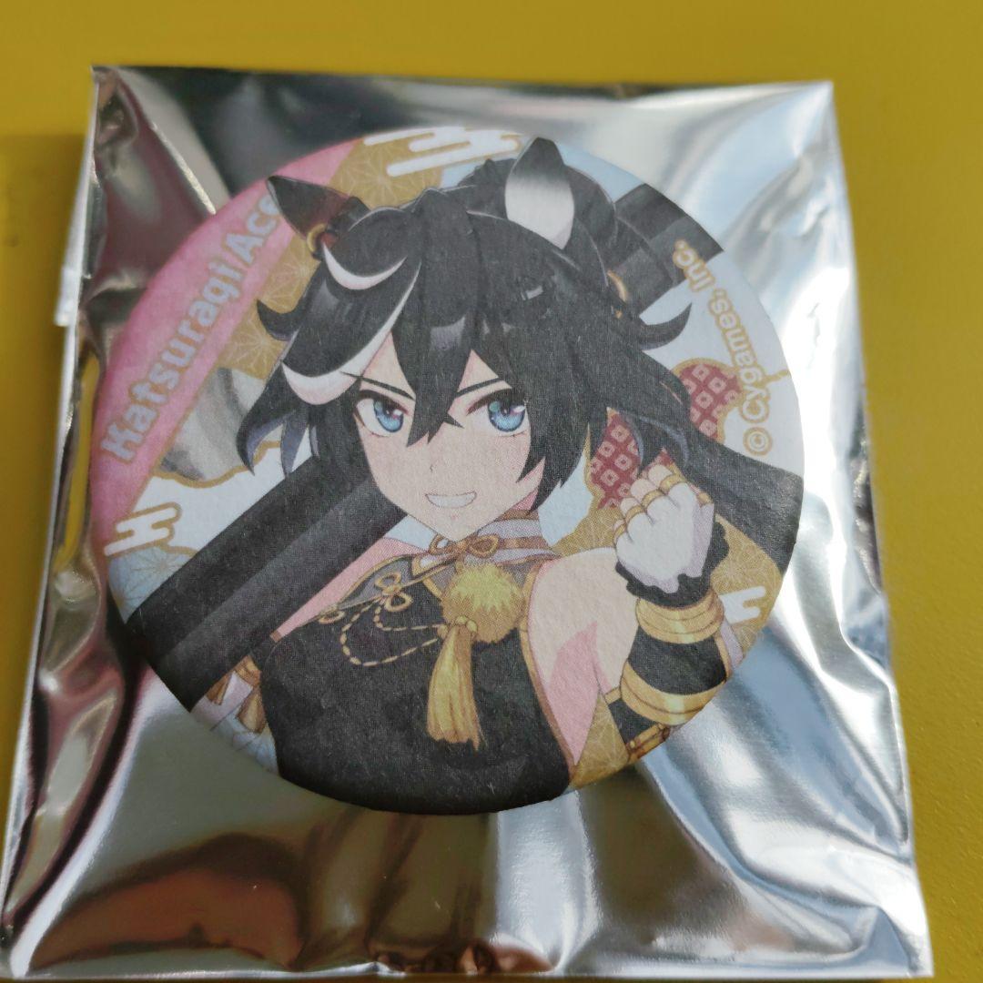 ウマ娘 プリティーダービー 和紙風缶バッジコレクション カツラギ