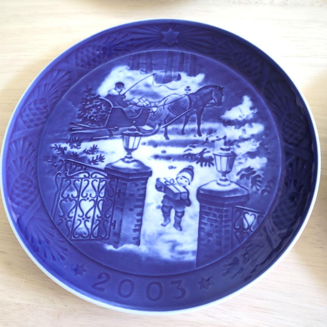 【新品・未使用】ロイヤルコペンハーゲン　プレート12枚 1996年〜2007年製