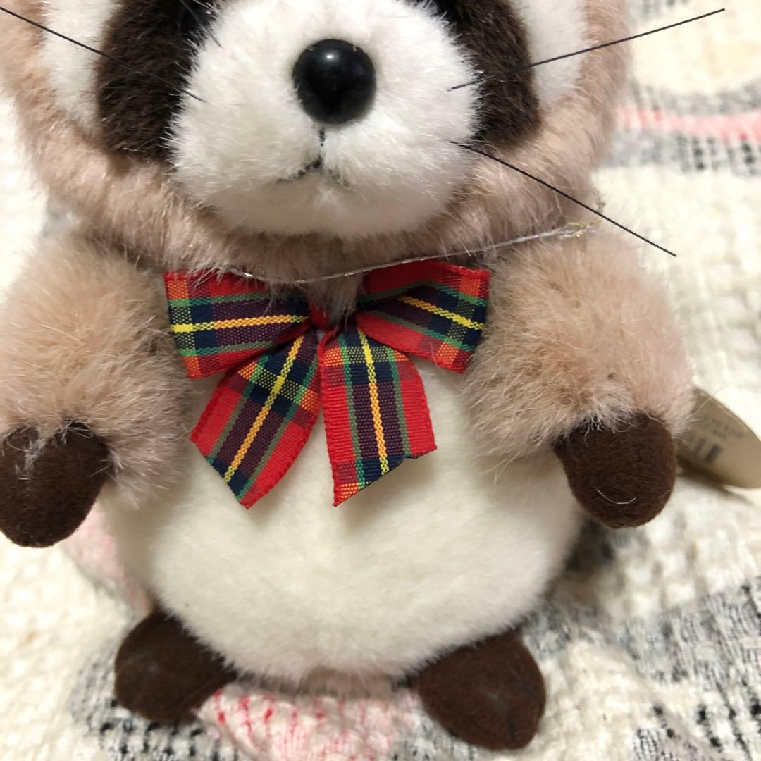 昭和レトロ HIROKUN HOUSE ヒロクンハウス アライグマ ぬいぐるみ