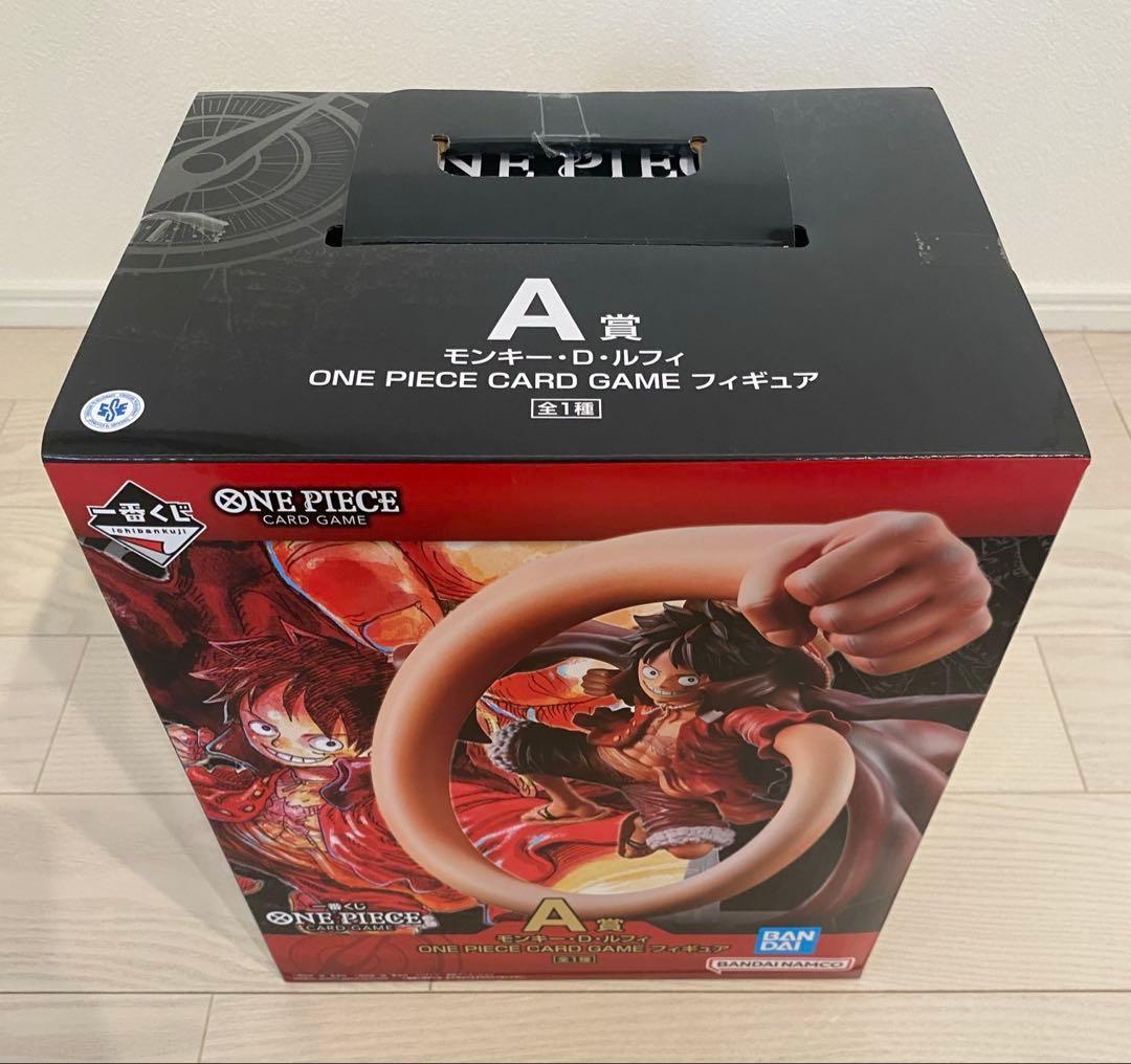一番くじ　ワンピースカードゲーム　A賞 ルフィ　フィギュア F賞G賞H賞付き