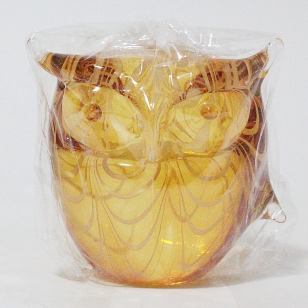 新品 アルスチェネデーゼ 16.5万 ムラーノガラスフクロウ ヴェネチアン