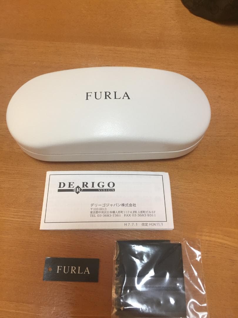★美品・ FURLA メガネ 眼鏡 アイウェア レディース メンズ