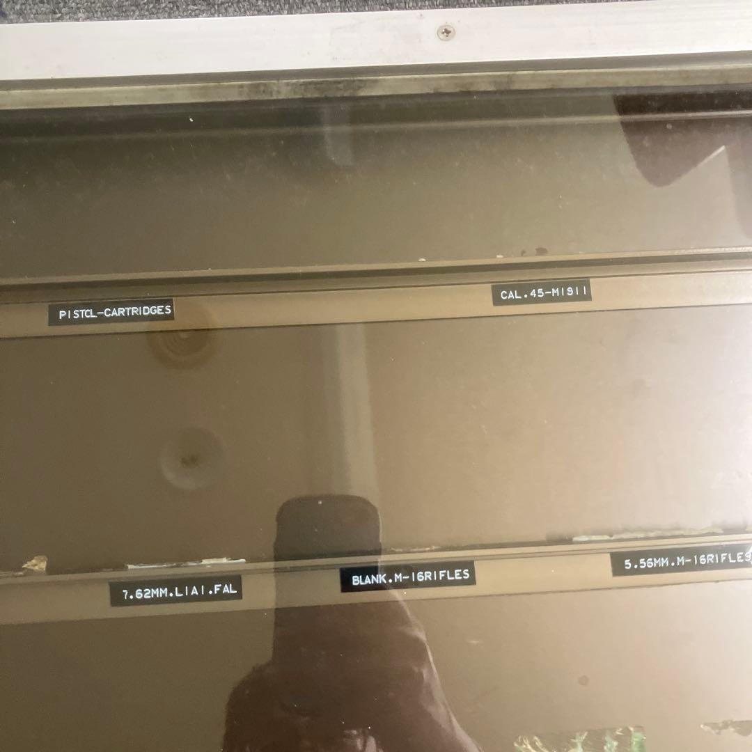 5.56mm 7.62mm cal.45 etcショーケース
