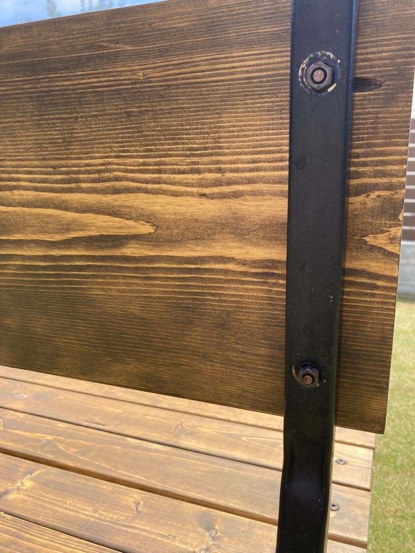 ガーデンベンチ　レトロ　カフェ　アイアン