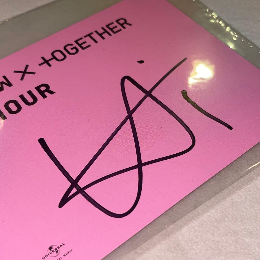 即購入◎】 TXT ヒュニンカイ サイン magic hour ショーケース - メルカリ