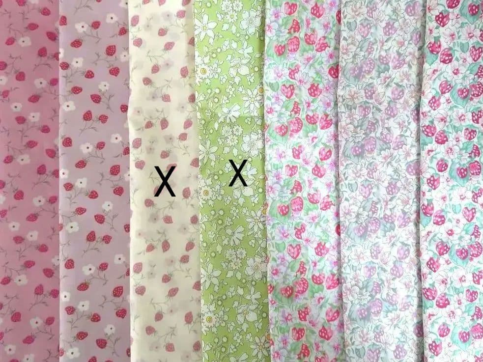 リバティ生地見本