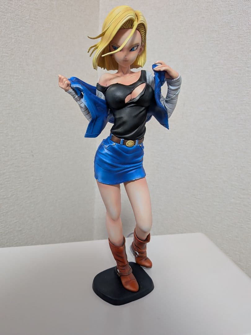 ドラゴンボール GLITTER＆GLAMOURS 18号 フィギュア リペイント