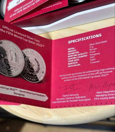 ワールドカップ記念銀貨 3枚