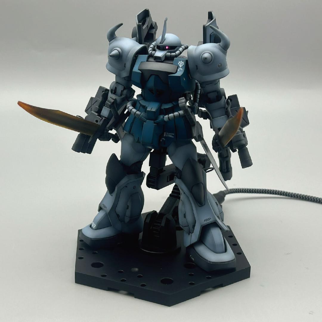 【たーぼー】HGグフカスタム　電飾塗装済完成品
