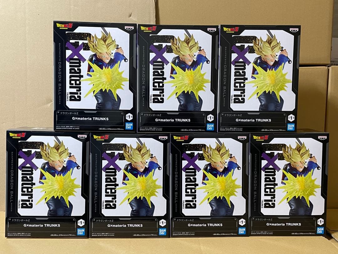 ドラゴンボール フィギュアセット ベジット　トランクス　孫悟空　魔人ブウ