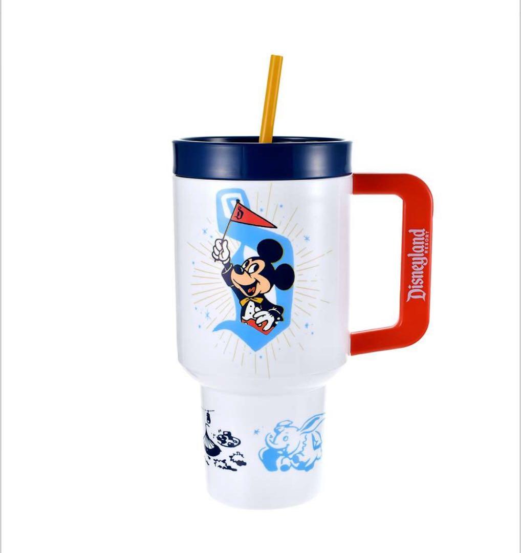 ミッキー＆ティンカー・ベル タンブラー ストロー付き ディズニー 70