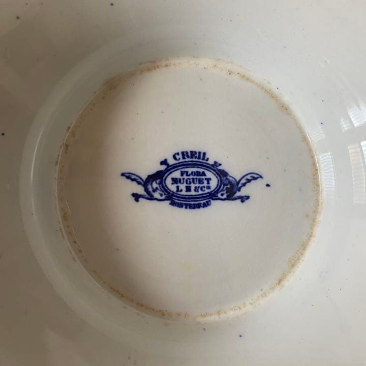 希少  creil montereau  フローラ　MUGUET  スズラン