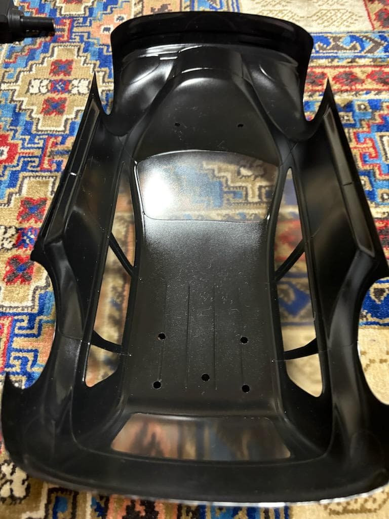 プロライン 1/10 RC用 PTクルーザー 塗装済みボディ メタルブラックの